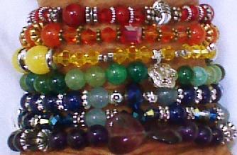 Swarovrski Crystals, Souldrama Bracelets, Bracelts representing faith,truth,clarit,compassion,love,humility,gratitude,transformation