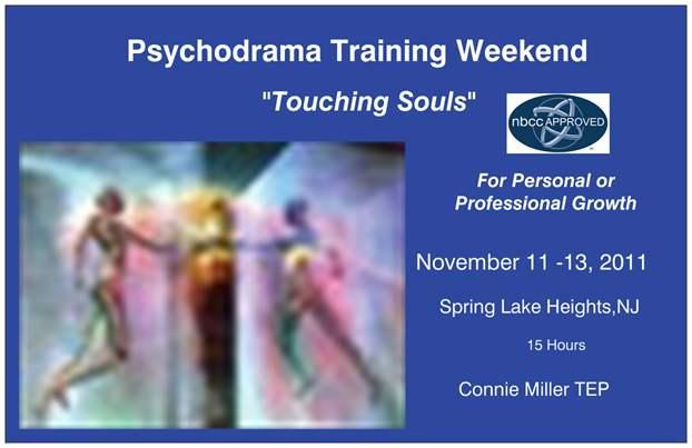 Soul workshops, touching souls in nj,psychodrama training